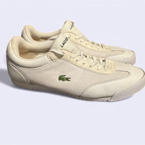 Lacoste Men's White Sneakers - Picture 1 of 8